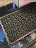 羅技（Logitech）大師系列 MX Keys S無(wú)線(xiàn)藍(lán)牙鍵盤(pán) 超薄全尺寸 人體工學(xué) 智能背光 帶無(wú)線(xiàn)接收器 黑色 108鍵 曬單實(shí)拍圖