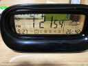 康巴丝（Compas）闹钟简约智能日历LCD床头闹钟厨房桌面时钟学生闹钟 SZ-806黑色 实拍图