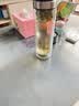 慕馨（moosen）一鍵開蓋玻璃杯水杯男士泡茶專用茶杯高檔耐高溫車載 曬單實拍圖