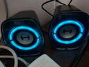 漫步者（EDIFIER）HECATE G1200游戲電競小音箱 2.0桌面音響  藍牙音箱音響 電腦臺式筆記本畢業禮物幻夜黑 曬單實拍圖