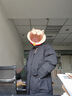 轅轍男士白鵝絨羽絨服長(cháng)款加厚加絨700蓬松度連帽休閑工裝外套SC64071 黑色 2XL 推薦男181-200斤/女166-180斤 曬單實(shí)拍圖