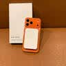 AMLLSYE適用iphone17Promax手機(jī)殼磁吸磨砂玻璃17pro帶鏡頭膜全包大視窗保護(hù)套亞克力防摔男女款簡約硬殼 【星宇橙】磁吸充電-帶鏡頭膜-不粘指紋 蘋果17ProMax 曬單實(shí)拍圖