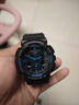 卡西歐（CASIO）G-SHOCK 海洋之心 時(shí)尚炫酷防水防震運(yùn)動(dòng)男表 GA-100-1A2DR七夕 曬單實(shí)拍圖