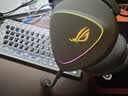 ROG棱鏡2 無線藍牙三模 電競游戲耳機頭戴式 SpeedNova低延遲 318g輕量化 三角洲行動 月耀白 曬單實拍圖