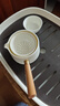 三旬轉(zhuǎn)轉(zhuǎn)泡旋轉(zhuǎn)自動(dòng)泡茶壺功夫茶具套裝家用簡(jiǎn)約旅行陶瓷懶人泡茶神器 轉(zhuǎn)轉(zhuǎn)泡快客杯_禪風(fēng)白(含旅行包) 曬單實(shí)拍圖
