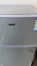 先科（SAST）電冰箱雙門家用節(jié)能冰箱辦公室公寓租房宿舍低噪電冰箱出租屋冷藏冷凍環(huán)保迷你冰箱 S192銀色一級能效【萬人推薦】 曬單實拍圖