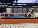 漫步者花再Halo PixelBar深淵字幕歌詞音響電腦桌面游戲音箱 藍牙長條有線音箱RGB燈效 櫻花粉 曬單實拍圖