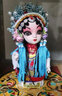 唐人坊 國風(fēng)小禮品 京劇臉譜擺件娟人偶京劇娃娃  出國商務(wù)禮品 送老外 粉穆桂英 曬單實(shí)拍圖