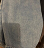 優衣庫寬松廓形牛仔褲常規款女裝男裝/彎刀鐮刀褲482280 487973 487973/04煙灰色 25 /160/64A 曬單實拍圖