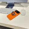 五鼠適用蘋果17promax手機殼新款鏡頭全包防摔創(chuàng)意高級感iPhone17pro液態(tài)硅膠保護套卡通可愛掛繩少女 【星宇橙+絨布短繩】硅膠軟殼_鏡頭保護 iPhone 17 Pro Max 曬單實拍圖