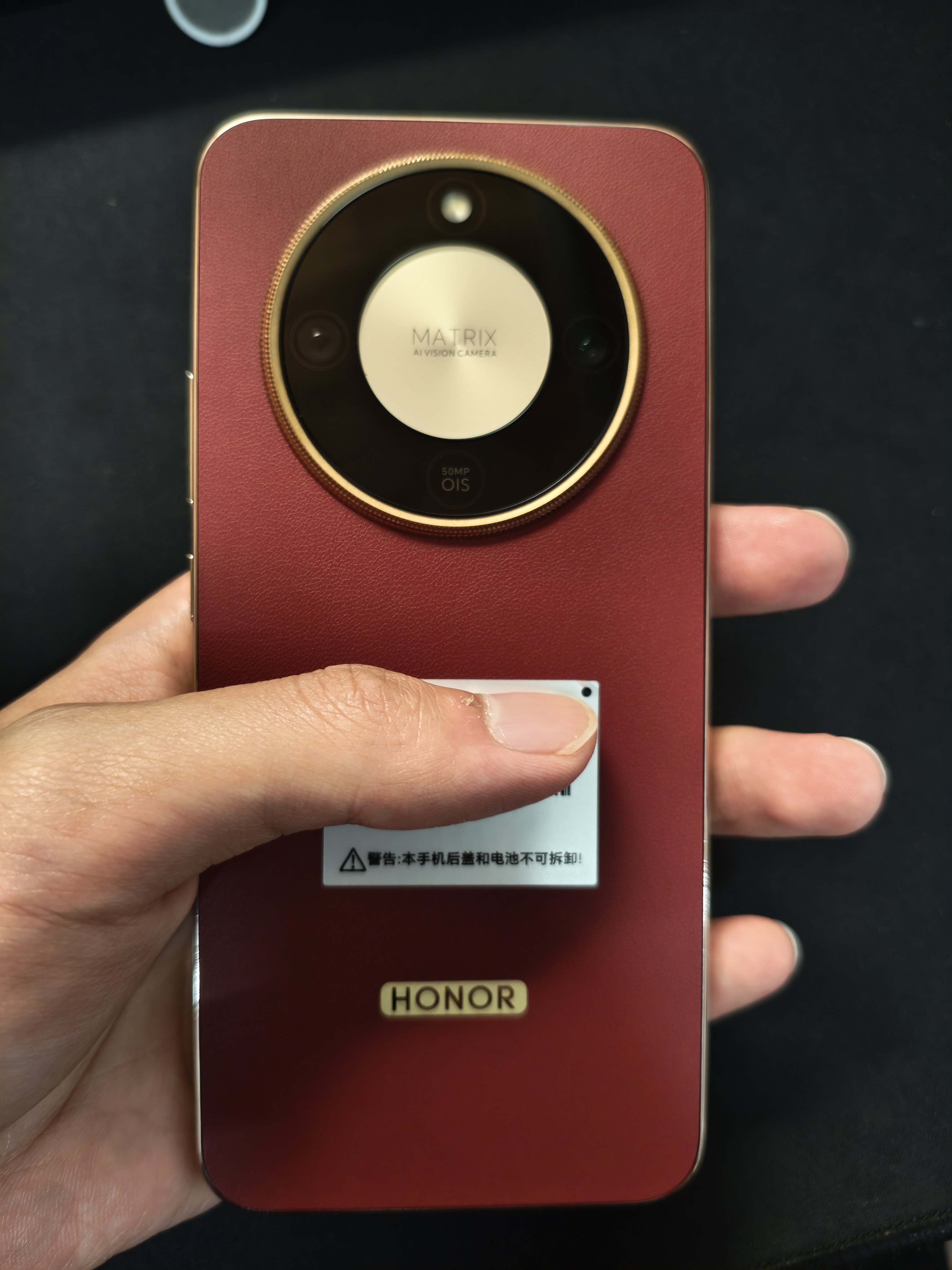 榮耀x70 新品5G手機 手機榮耀 國家補貼 朱砂紅 8GB+256GB全網通 官方標配【煥新版】 曬單實拍圖