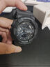 卡西歐（CASIO）黑武士手表 G-SHOCK運動防水戶外男士腕表學生男表日韓表七夕禮物 GA-110-1B 黑武士 曬單實拍圖