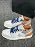 耐克NIKE 籃球鞋男子AJ1喬1板鞋JORDAN 1運動鞋FZ5042-041灰白42.5 曬單實拍圖