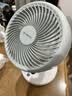 艾美特（AIRMATE）空氣循環扇家用直流輕音節能電風扇桌面臺式小風扇大風量便攜宿舍搖頭風扇換氣風扇 FA15-RD251 曬單實拍圖