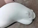 歐圣斯（OSHNES FURNITURE） 北極熊懶人沙發椅單人小沙發座椅網紅趴趴熊睡熊臥室休閑沙發 【進口中厚布】趴趴熊/玉兔短絨（高級白） 曬單實拍圖