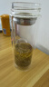富光雙層玻璃杯 高硼硅玻璃泡茶杯子 茶水分離杯 帶茶隔商務水杯男士 曬單實拍圖