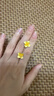 周生生七夕 足金繡球花黃金耳釘 生生有囍結(jié)婚套裝 三金 86594E  計價 4.56克(含工費200元) 曬單實拍圖