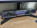 漫步者花再Halo SoundBar桌面音響音箱家用臺式電腦游戲音響長條有線音箱藍牙RGB燈效高保真 破界黑 曬單實拍圖