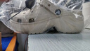 卡駱馳（CROCS）新款厚底云朵洞洞鞋送女友禮物206750 骨白色 37 -38 曬單實拍圖