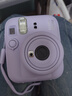 INSTAX富士instax立拍立得 一次成像相機(jī) mini13（mini12升級款）香芋紫 曬單實拍圖