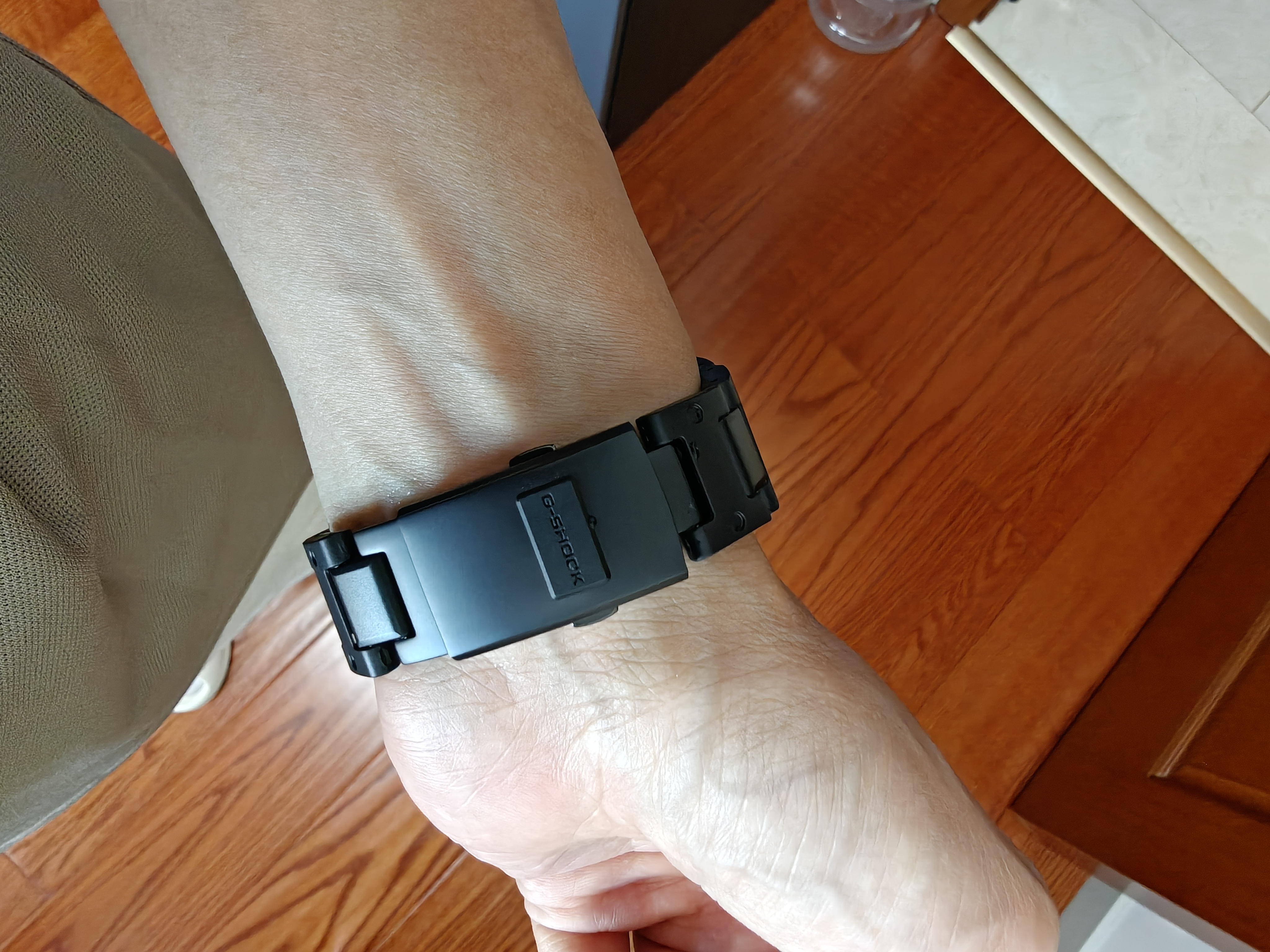 卡西歐（CASIO）手表gshock多功能方表善哉同款運動小方塊送男朋友日韓表520禮物 GW-B5600HR-1善宰同款 曬單實拍圖