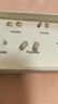 阿吉豆耳飾女商場同款DIY組合耳釘百搭通勤簡約耳環耳扣生日禮物 曬單實拍圖
