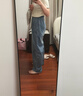 翊尚美天絲牛仔褲女2026新款春夏季薄款小個子顯瘦休閑褲子寬松闊腿褲 曬單實拍圖