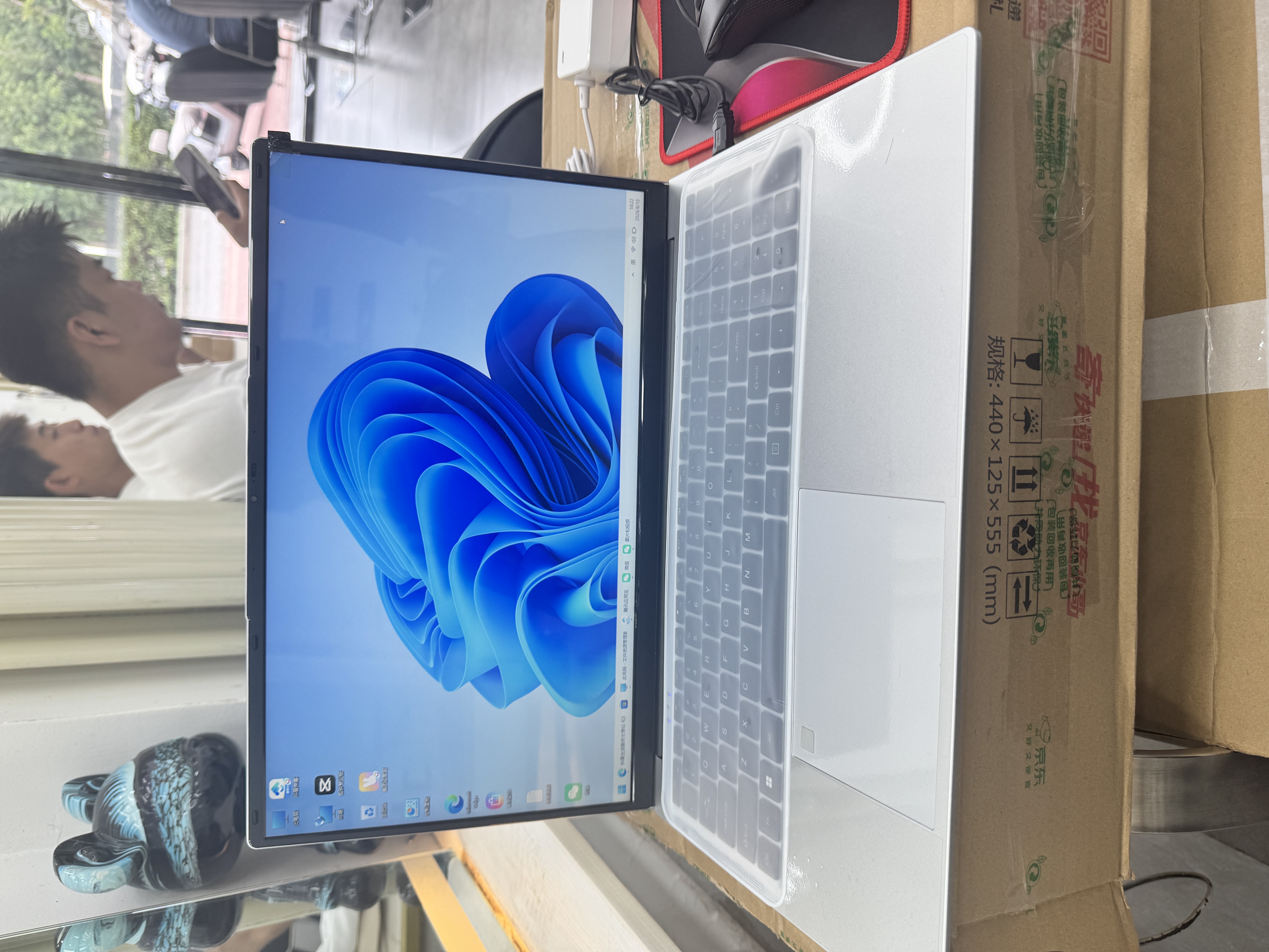奈我國行【2026款英特爾+酷睿i7】高性能獨顯筆記本電腦輕薄本便攜大屏筆記本游戲本學生辦公設計網課 英特爾Max17.3英寸巨幕大屏Ai+指紋背光-銀 32G運行+1TB高速固態硬盤【店長推薦】 曬單實拍圖