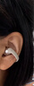 韶音（SHOKZ）OpenDots ONE動鈦圈開放式藍牙耳機耳夾式耳機藍牙跑步運動無線E310 星際白 曬單實拍圖