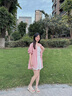 達芙妮（DAPHNE）厚底休閑涼鞋女款2025新款夏季舒適軟底外穿平底沙灘涼鞋子 米白色(跟高3.5厘米) 35 標準碼 曬單實(shí)拍圖