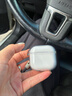 品勝 適用AirPods4保護套 AirPods四代保護殼通用降噪版蘋果耳機保護套透明軟殼防摔防刮 含掛繩 曬單實拍圖