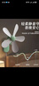 中聯（ZOLEE）電風扇家用壁扇小風扇輕音制冷大風力廚房衛生間學生宿舍墻壁掛式風扇廣角送風出租屋 壁掛風扇FF01-35【送1個無痕墻貼】 曬單實拍圖