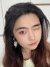 BJYL白色花朵流蘇耳環(huán)女無耳洞耳夾氣質(zhì)耳釘2026年新款海邊度假風耳飾 花瓣耳環(huán)一對【有耳洞拍】 曬單實拍圖