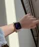Apple/蘋(píng)果 Watch S11 智能手表GPS款42毫米玫瑰金色鋁金屬表殼淡桃粉色運(yùn)動(dòng)型表帶S/M MEUN4CH/B 曬單實(shí)拍圖