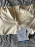 駱駝（CAMEL）冰感速干原紗防曬衣服女防紫外線薄外套 J25BA9L3017 淡月黃 M 曬單實(shí)拍圖