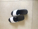 百麗尚熙外穿拖鞋女夏季新款軟皮坡跟高跟涼鞋輕便時(shí)尚沙灘鞋女士皮涼拖鞋 黑色 38 曬單實(shí)拍圖