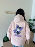 波司登（BOSIDENG）【反季】冬季反季羽絨服兒童短款連帽加厚新國標90絨商場同款外套 甜莓粉1751 160 /80A 曬單實拍圖