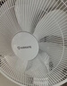 艾美特（AIRMATE）電風扇商用壁扇壁掛式風扇家用安靜輕音搖頭轉頁扇餐廳宿舍循環扇食堂遙控墻壁風扇 X12 曬單實拍圖