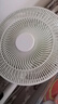 美的（Midea）【幸運(yùn)草安睡1S】直流變頻語音遙控電風(fēng)扇家用臥室靜音落地式風(fēng)扇臺(tái)式抗菌大風(fēng)力一級(jí)能效節(jié)能電扇 曬單實(shí)拍圖