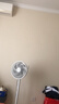 美的（Midea）【價低頭部主播9折】電風扇 家用七葉立式落地扇宿舍臥室輕音節能搖頭大風力空氣循環風扇 SAF30AC 曬單實拍圖