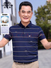 老爺車（LAOYECHE）父親節(jié)禮物實用送爸爸7A抑菌涼感短袖T恤男夏季防曬中年男士衣服 曬單實拍圖