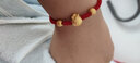 菜百首飾黃金轉運珠 足金時(shí)尚經(jīng)典3D福袋轉運珠編織手鏈手繩 計價(jià) HJ 黃金轉運珠 約1.34g 曬單實(shí)拍圖