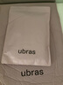 ubras圓領(lǐng)交叉式套頭罩衫打底衫短款長袖上衣親膚透氣外衫 白色系馥芮白色 M 曬單實拍圖