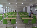 好靈氣好靈氣食堂餐桌椅四人位快餐店桌椅組合 餐廳曲木椅一桌四椅包郵 一桌四椅黑色半圓邊 曬單實拍圖