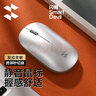 閃魔 無(wú)線(xiàn)藍牙靜音鼠標筆記本電腦辦公三模適用于ipad蘋(píng)果macbook華為平板鼠標無(wú)線(xiàn)小米平板電腦 太空銀【藍牙+2.4G雙無(wú)線(xiàn)丨點(diǎn)按靜音丨握感舒適】 曬單實(shí)拍圖