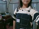 喜詩(shī)萊 CESLAY2025背帶裙套裝女秋季新款時(shí)尚牛仔背帶褲學(xué)院風(fēng)韓版寬松短袖t恤 條紋針織衫+黑色背帶裙(兩件套) S 【建議75--95斤】 曬單實(shí)拍圖