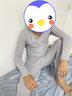 維尼瑪希（VeniMasee）男士冰絲秋衣秋褲男薄款速干運動(dòng)衣套裝絲滑秋衣褲男內衣男超薄 銀灰色套裝 185/XXL(推薦體重170-200斤) 曬單實(shí)拍圖