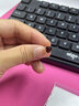 阿梵尼玫瑰金心形耳釘女9K石榴石耳女單只彩金(含膠耳壁) 耳釘單只 曬單實(shí)拍圖