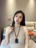潮之夢(mèng)黑曜石無(wú)事牌吊墜男士楞嚴咒掛件大悲咒本命年女款項鏈配飾 【楞嚴咒心】【冰種透明款】 曬單實(shí)拍圖