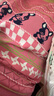 德瑪納【多巴胺穿搭】夏新輕齡少女感冰麻線衫短袖提花軟糯針織衫女上衣 曬單實(shí)拍圖